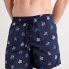 Mistral Embroidered Straight-Leg Swim Shorts - OU
