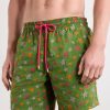 Mistral Embroidered Straight-Leg Swim Shorts - OU Mistral Embroidered Straight-Leg Swim Shorts - OU