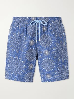 Mistral Embroidered Straight-Leg Swim Shorts Mistral Embroidered Straight-Leg Swim Shorts