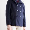 Double-Breasted Woven Coat - FR