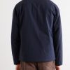 Faux Fur Trimmed Bomber Jacket - BK Faux Fur Trimmed Bomber Jacket - BK