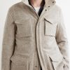 Virgin Wool-Tweed Field Jacket - E2