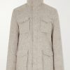 Virgin Wool-Tweed Field Jacket
