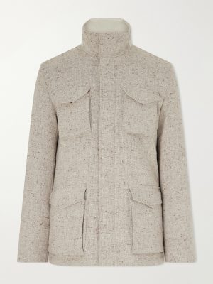 Virgin Wool-Tweed Field Jacket Virgin Wool-Tweed Field Jacket