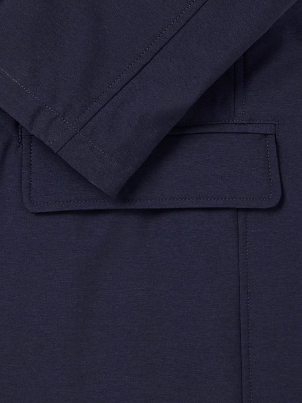 Hooded Shell Blazer - E1