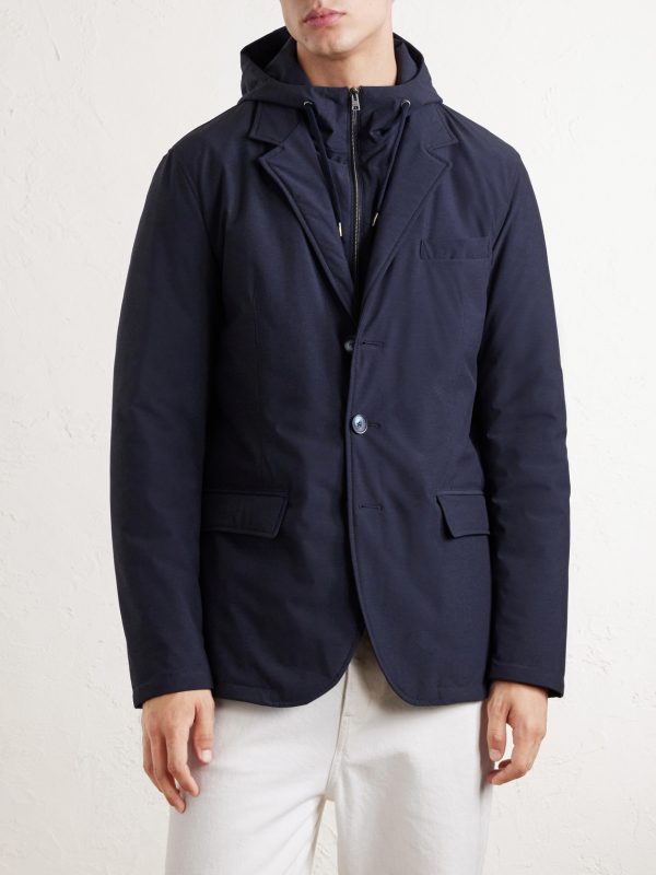 Hooded Shell Blazer - FR