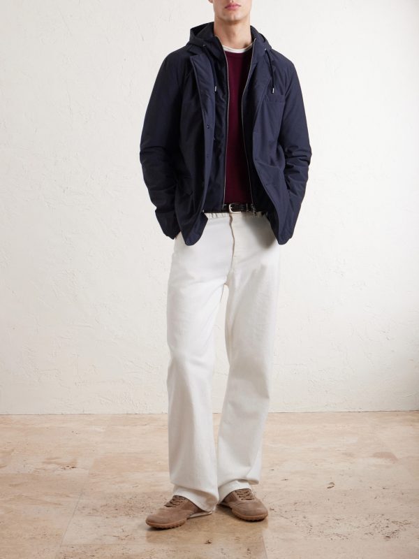 Hooded Shell Blazer - OU