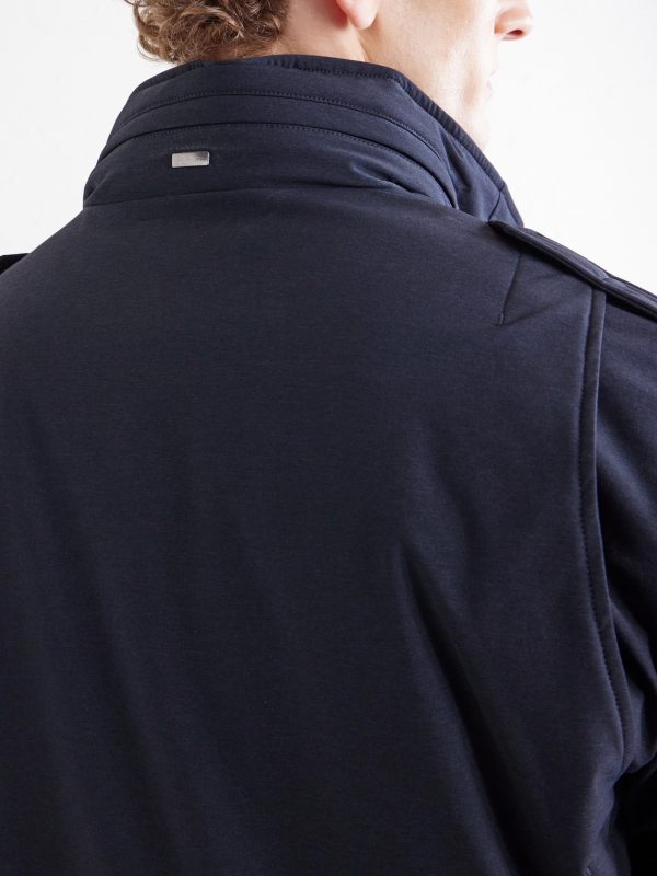 Four Pockets Woven Jacket - E1