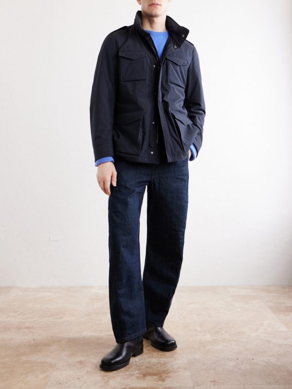 Four Pockets Woven Jacket - OU