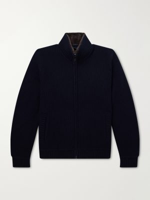 Wool Zip-Up Cardigan Wool Zip-Up Cardigan