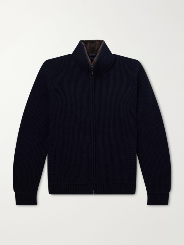 Wool Zip-Up Cardigan Wool Zip-Up Cardigan
