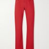Straight-Leg Logo-Appliquéd Jeans Straight-Leg Logo-Appliquéd Jeans