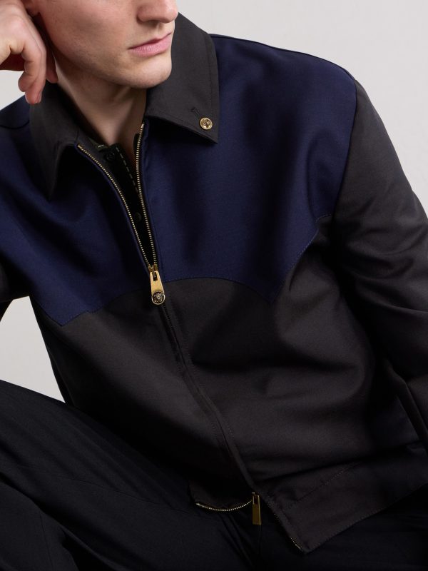 Wool and Mohair-Blend Blouson Jacket - CU Wool and Mohair-Blend Blouson Jacket - CU