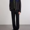 Wool and Mohair-Blend Blouson Jacket - OU Wool and Mohair-Blend Blouson Jacket - OU