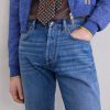 Straight-Leg Logo-Appliquéd Jeans - CU Straight-Leg Logo-Appliquéd Jeans - CU
