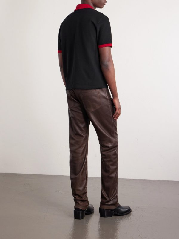 Logo-Embroidered Cotton-Piqué Polo Shirt - BK Logo-Embroidered Cotton-Piqué Polo Shirt - BK