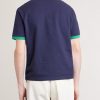 Logo-Embroidered Cotton-Piqué Polo Shirt - BK