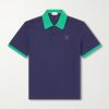 Logo-Embroidered Cotton-Piqué Polo Shirt