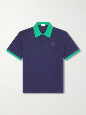 Logo-Embroidered Cotton-Piqué Polo Shirt Logo-Embroidered Cotton-Piqué Polo Shirt