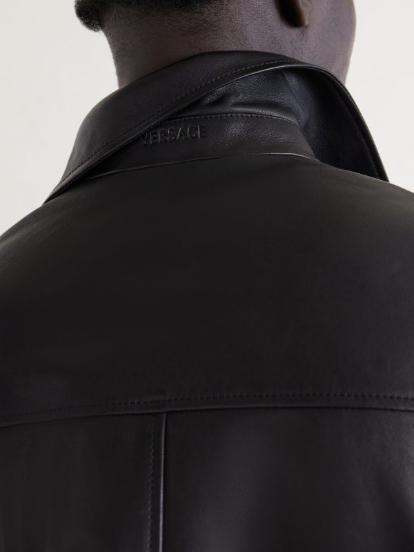Leather Blouson Jacket - CU
