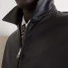 Leather Blouson Jacket - E2