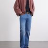 Ribbed Knit-Trimmed Silk-Poplin Blouson Jacket - OU Ribbed Knit-Trimmed Silk-Poplin Blouson Jacket - OU