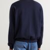 Logo-Embroidered Cotton-Jersey Polo Sweatshirt - BK