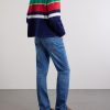 Logo-Embroidered Striped Cotton-Jersey Sweatshirt - BK