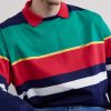 Logo-Embroidered Striped Cotton-Jersey Sweatshirt - CU