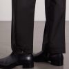 Straight-Leg Wool and Mohair-Blend Trousers - E2 Straight-Leg Wool and Mohair-Blend Trousers - E2