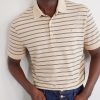 VLogo Striped Cotton-Piqué Polo Shirt - CU VLogo Striped Cotton-Piqué Polo Shirt - CU