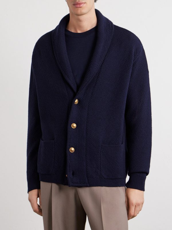 Knit Wool Cardigan - FR