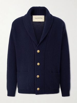 Knit Wool Cardigan Knit Wool Cardigan