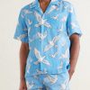 + 3.Paradis Chelly Printed Camp-Collar Linen Shirt - FR