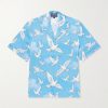 + 3.Paradis Chelly Printed Camp-Collar Linen Shirt