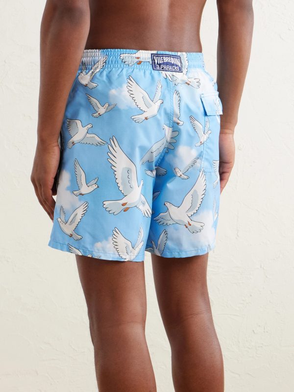 + 3.Paradis Moorea Printed Swim Shorts - BK
