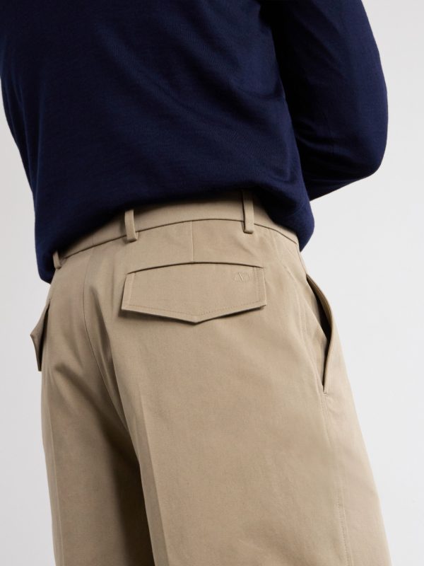 Straight-Leg Cotton-Gabardine Shorts - CU Straight-Leg Cotton-Gabardine Shorts - CU