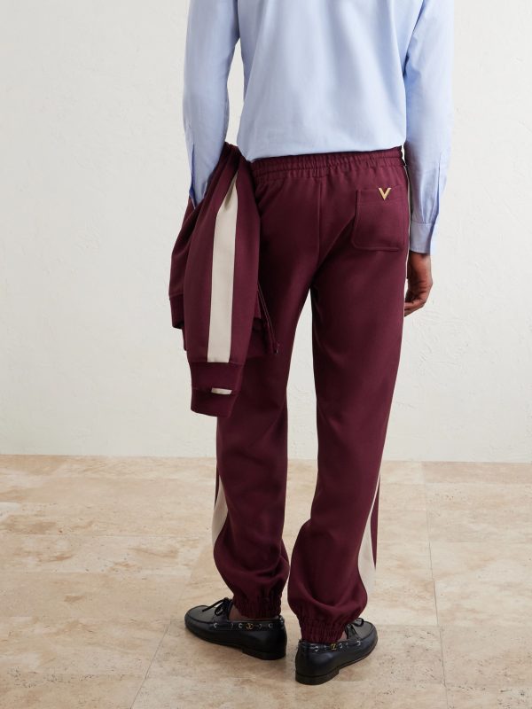 VGold Striped Drill Sweatpants - BK VGold Striped Drill Sweatpants - BK