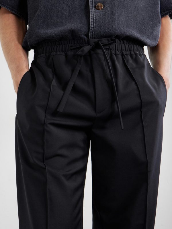 Straight-Leg Wool and Cashmere-Blend Trousers - CU Straight-Leg Wool and Cashmere-Blend Trousers - CU