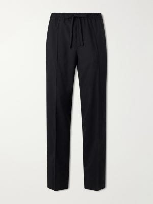 Straight-Leg Wool and Cashmere-Blend Trousers Straight-Leg Wool and Cashmere-Blend Trousers