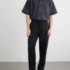 Straight-Leg Wool and Cashmere-Blend Trousers - OU Straight-Leg Wool and Cashmere-Blend Trousers - OU