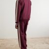 VGold Striped Drill Zip-Up Sweater - BK VGold Striped Drill Zip-Up Sweater - BK