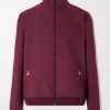 VGold Striped Drill Zip-Up Sweater VGold Striped Drill Zip-Up Sweater