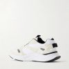 Demivee Suede-Trimmed Mesh Sneakers - BK
