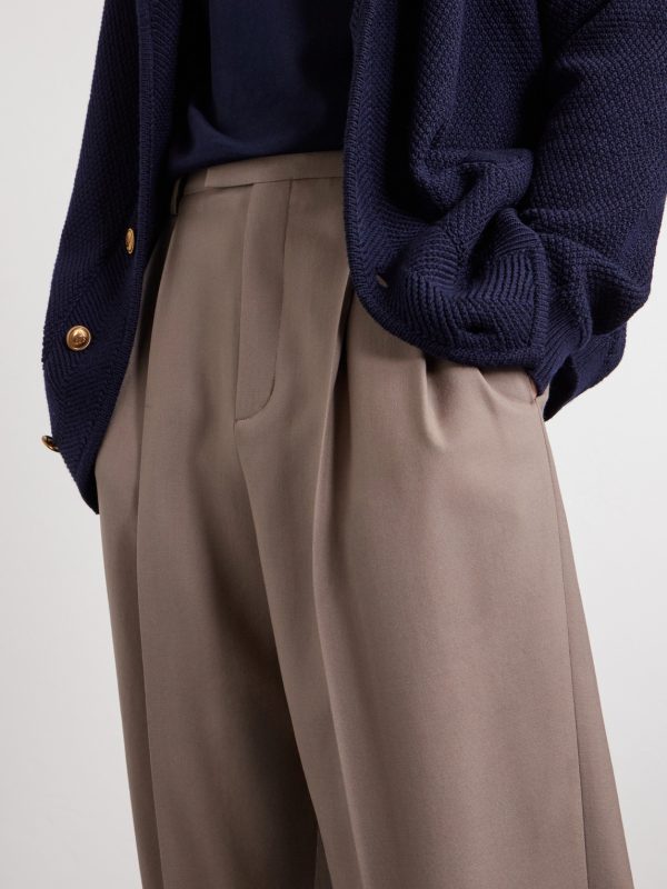 Straight-Leg Wool Suit Trousers - CU Straight-Leg Wool Suit Trousers - CU