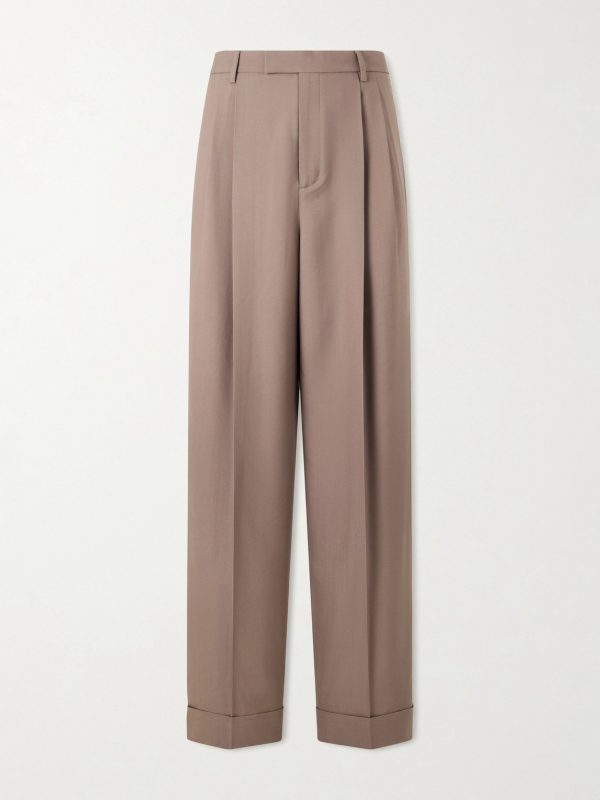 Straight-Leg Wool Suit Trousers Straight-Leg Wool Suit Trousers