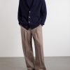 Straight-Leg Wool Suit Trousers - OU Straight-Leg Wool Suit Trousers - OU