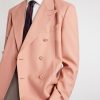 Single-Breasted Wool-Nattè Blazer - CU