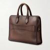 Un Jour Leather Briefcase - BK