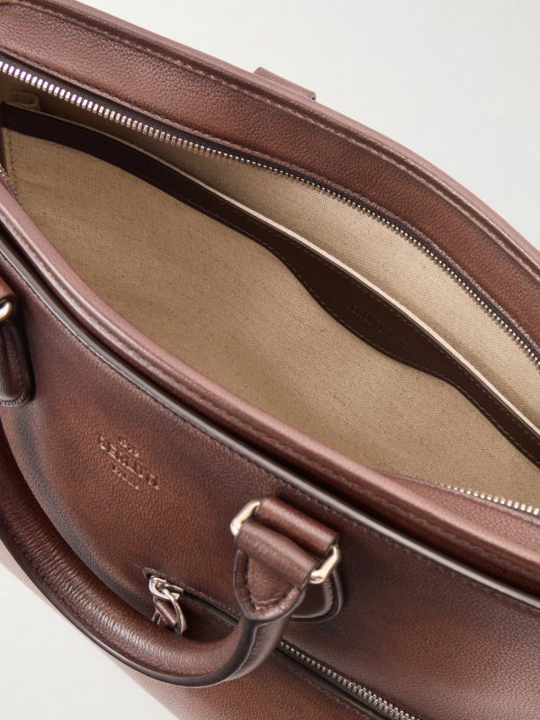 Un Jour Leather Briefcase - E1